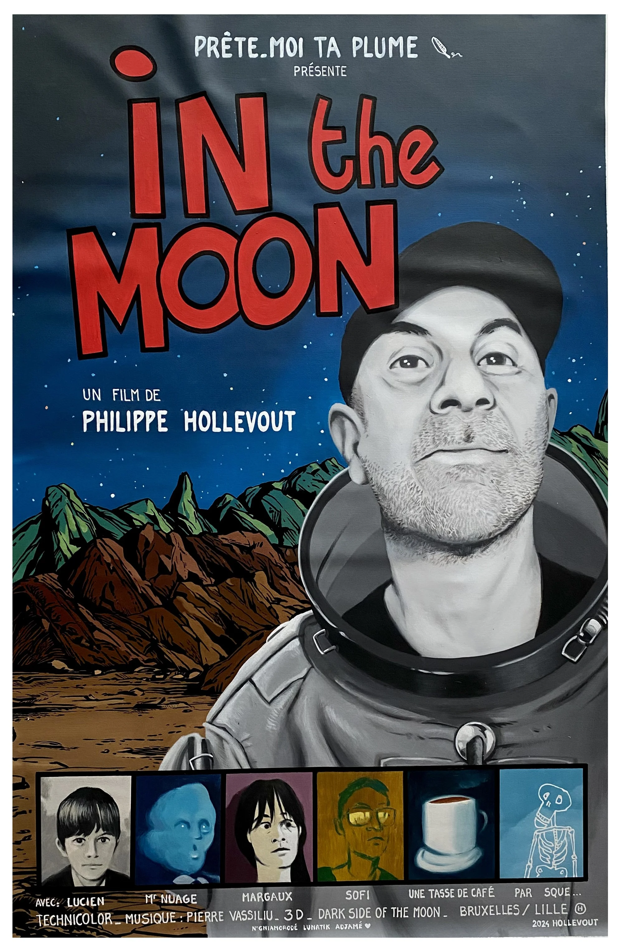 In ze moon